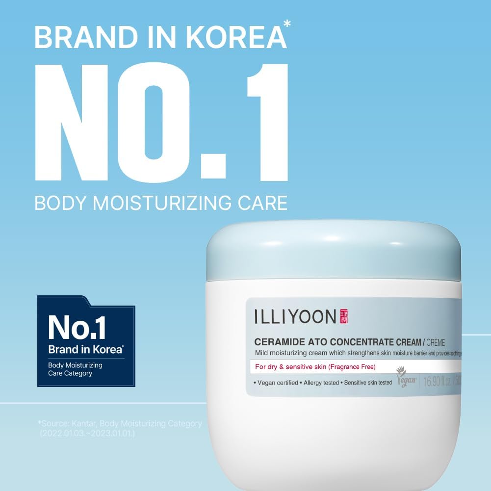 ILLIYOON Ceramide Ato Concentrate Cream 500 ml (16.9 fl oz) — alternate product view
