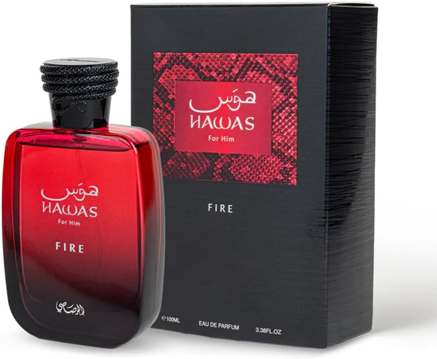 Rasasi Hawas Fire Eau de Parfum for Men, 3.38 oz - view 4