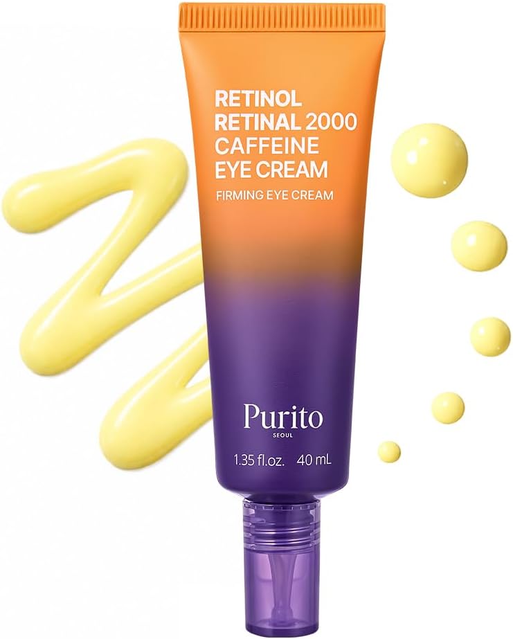 Purito Retinol 0.1% + Retinal 0.1% Eye Cream for Sensitive Skin 40 ml