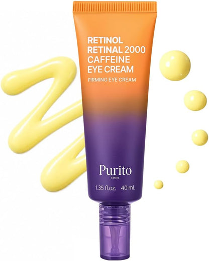 Purito Retinol 0.1% + Retinal 0.1% Eye Cream for Sensitive Skin 40 ml
