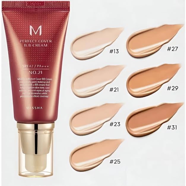 Missha Perfect Cover BB Cream SPF 42 PA+++ #13 Bright Beige 20 ml - view 3