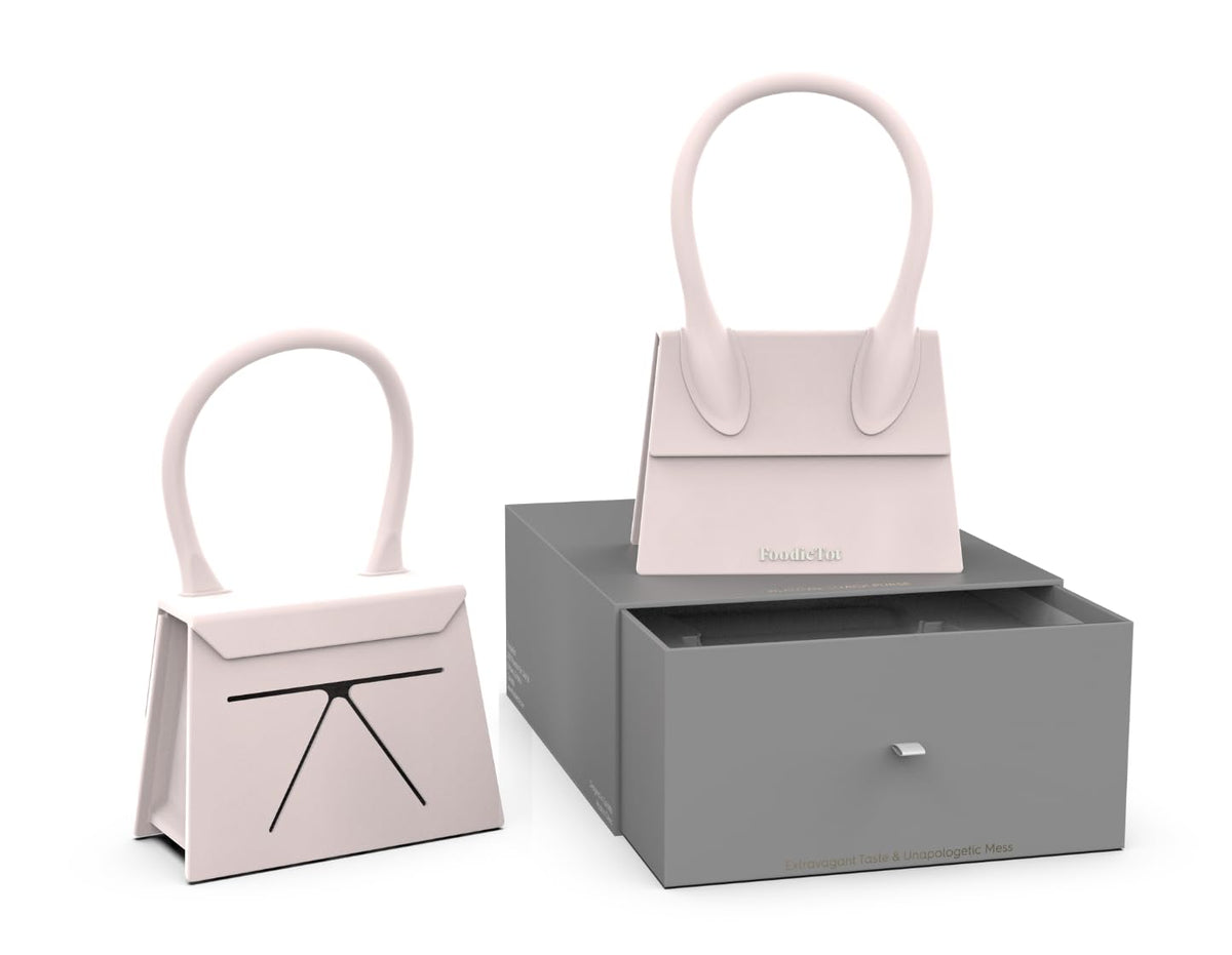 FoodieTot The Original Snack Purse, Silicone Toddler Snack Container — product view