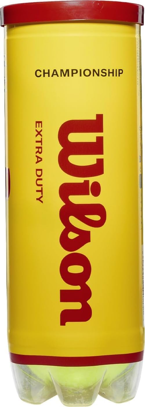Wilson Championship Extra Duty Tennis Balls, Can of 3