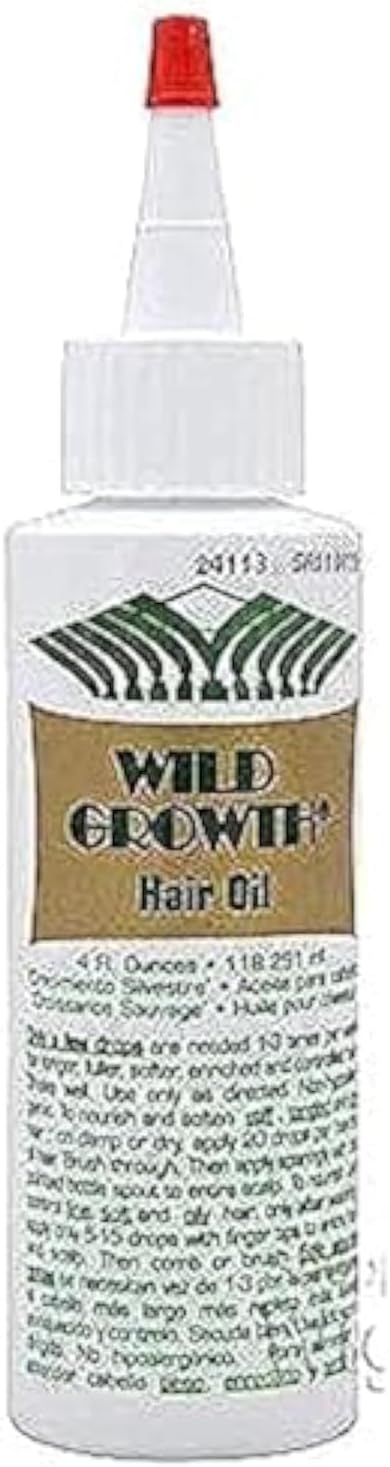 Wild Growth Hair Oil 4 oz (118ml)