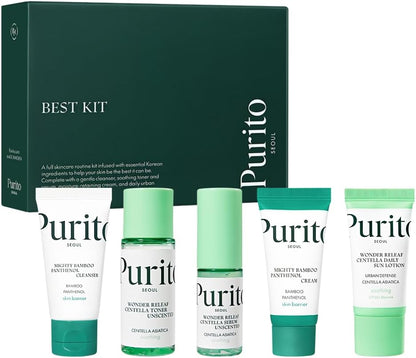 Purito Seoul Best Kit Skincare Set for Sensitive Skin 104 ml