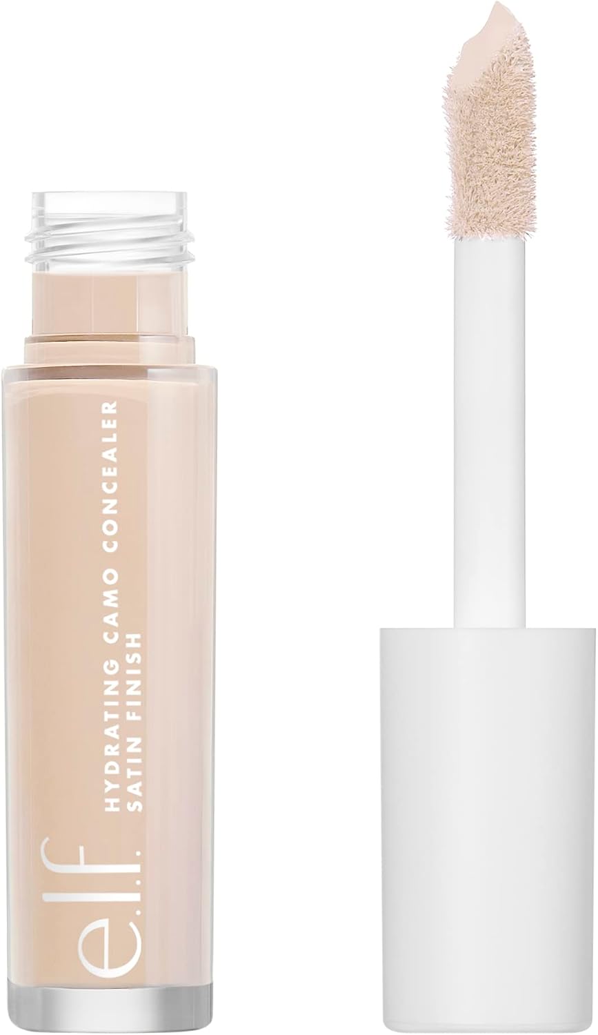 e.l.f. Hydrating Camo Concealer - Fair Beige, 0.203 fl oz (6 ml)