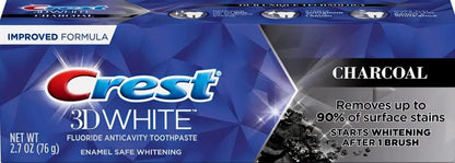 Crest 3D White Advanced Charcoal Toothpaste 76 g (2.7 oz), Pack of 2 - view 4