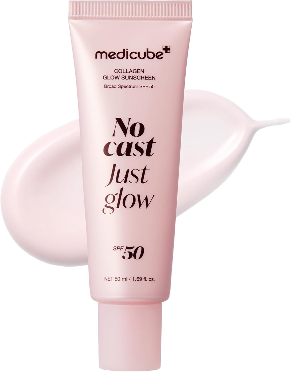medicube No Cast Just Glow Collagen Sunscreen SPF 50 — product view