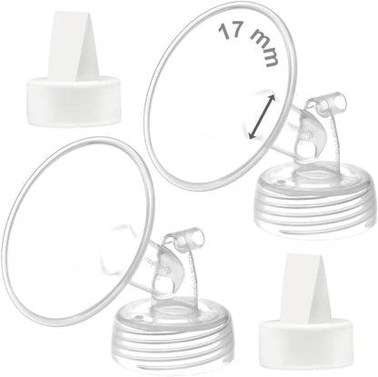 Maymom 17mm Flange and Duckbill Valve Set, Spectra Compatible