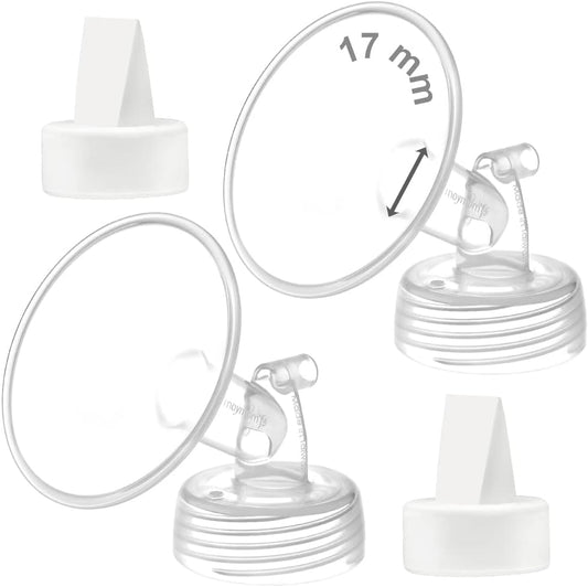 Maymom 17mm Flange and Duckbill Valve Set, Spectra Compatible