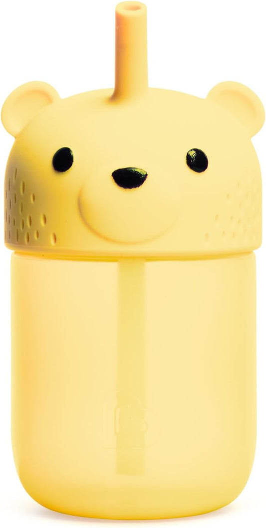 Munchkin Gentle Transition Honey Bear Straw Cup, 6+ Months, 9 oz
