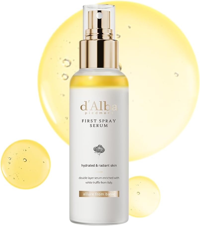 d'Alba Piedmont Italian White Truffle First Spray Serum, 100 ml — product view