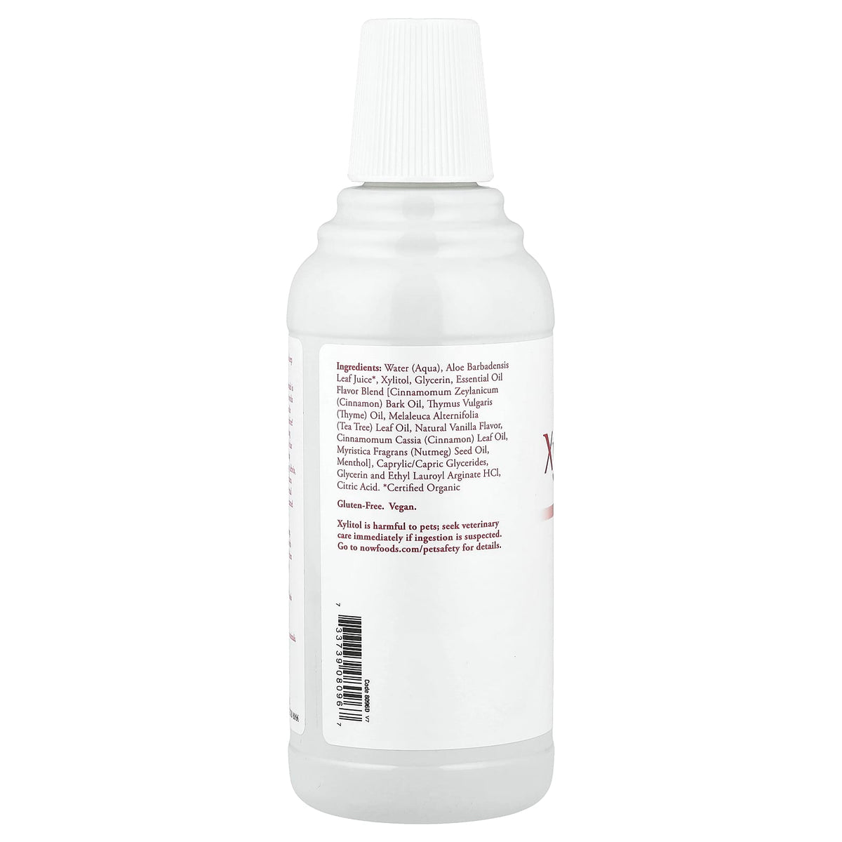 NOW Foods Solutions XyliWhite Mouthwash, Cinnafresh, 473 ml (16 fl oz) - view 2