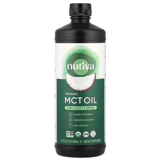 Nutiva Organic MCT Oil, 946 ml (32 fl oz)