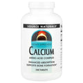 Source Naturals Calcium, 200 mg, 250 Tablets