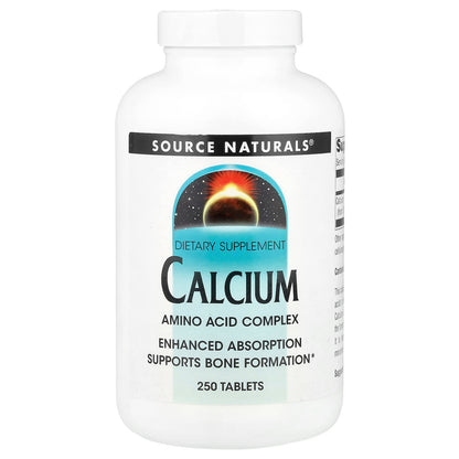 Source Naturals Calcium, 200 mg, 250 Tablets