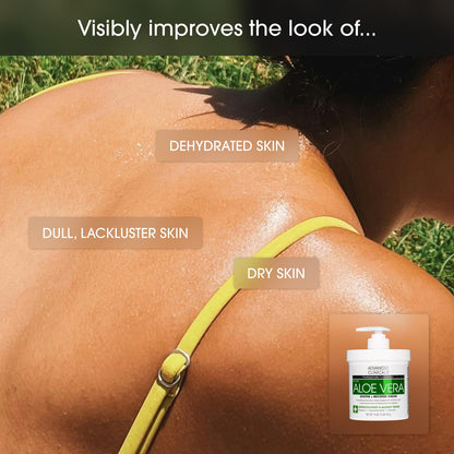 Advanced Clinicals Aloe Vera Soothe + Recover Cream 454 g (16 oz) - view 5