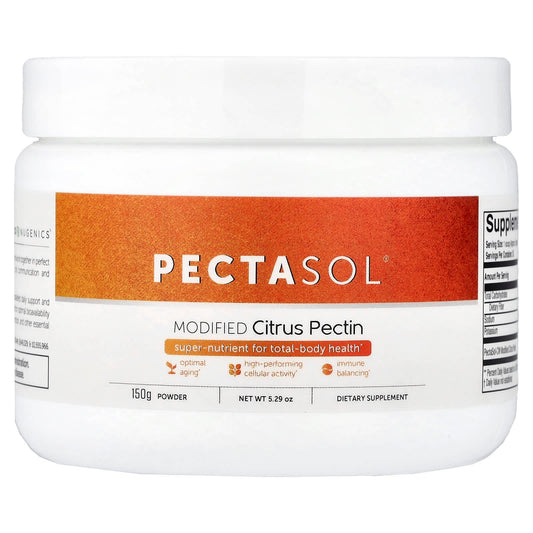 Econugenics PectaSol Modified Citrus Pectin Powder, 150 g (5.29 oz)