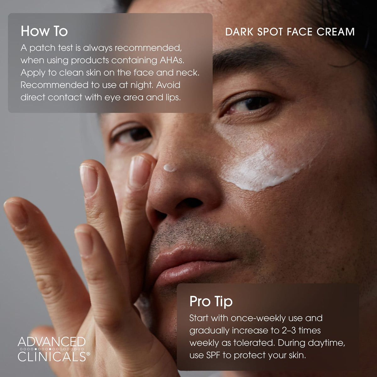 Advanced Clinicals Dark Spot Brightening Cream 74 ml (2.5 fl oz) - view 6