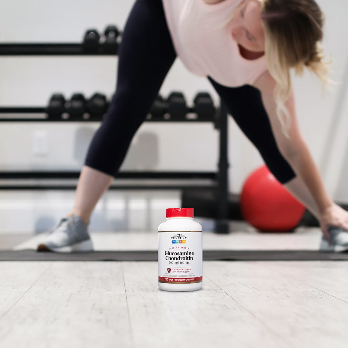 21st Century Glucosamine Chondroitin 210 Easy to Swallow Capsules - view 4