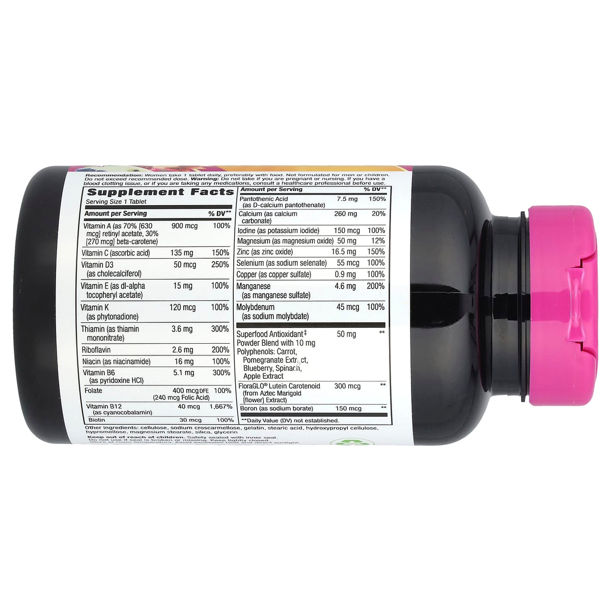 Nature's Way Alive! Women's 50+ Complete Multivitamin, 130 Tablets — alternate product view