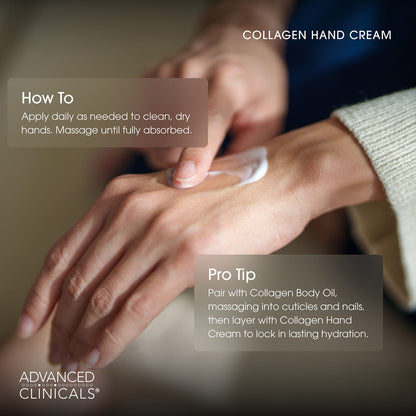 Advanced Clinicals Collagen Hand Cream 237 ml (8 fl oz) - view 4