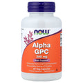 NOW Foods Alpha GPC 300 mg, 60 Veg Capsules