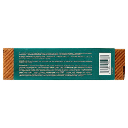 Himalaya Botanique Toothpaste, Neem & Pomegranate, Herbal Mint, 150 g - view 3