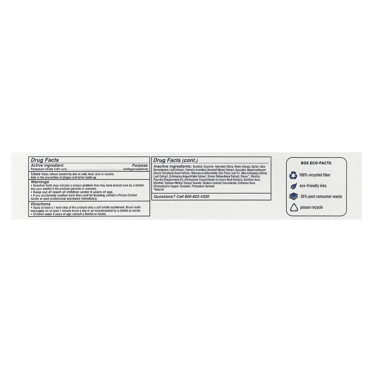 Kiss My Face Sensitive Fluoride-Free Gel Toothpaste, Citrus Mint, 127.6 g - view 3