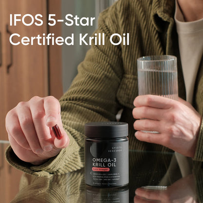 Sports Research Omega-3 Krill Oil, 1,000 mg, 60 Softgels - view 5