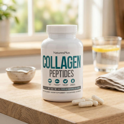 NaturesPlus Collagen Peptides, 120 Capsules - view 6