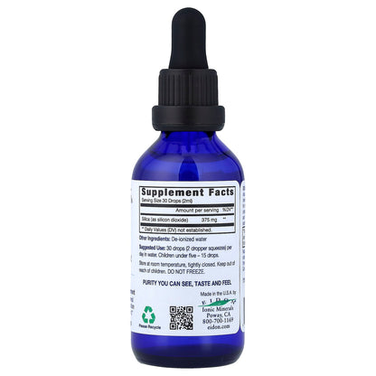 Eidon Ionic Minerals Silica, Liquid Concentrate, 60 ml (2 fl oz) - view 2