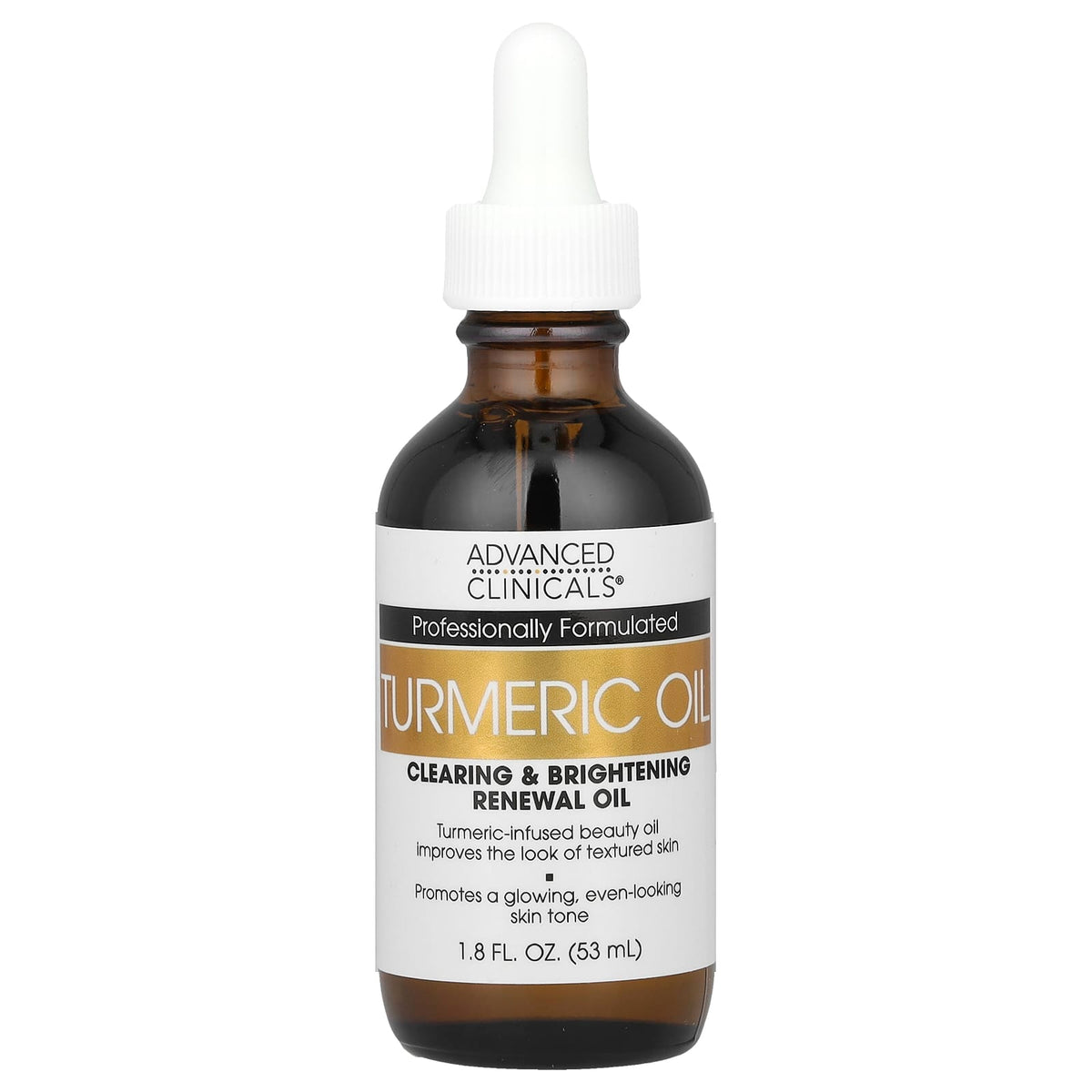 Advanced Clinicals Turmeric Oil, 53 ml (1.8 fl oz) — product view