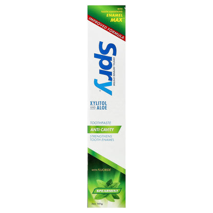 Xlear Spry Toothpaste with Fluoride, Spearmint, 141 g - view 2