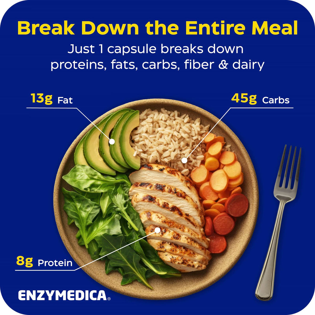 Enzymedica Digest Complete, 180 Capsules - view 6