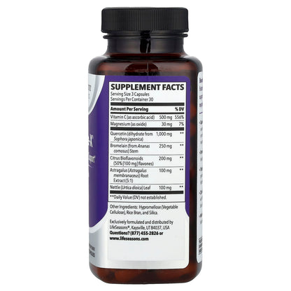 LifeSeasons Breathe-X, 90 Veg Capsules - view 2