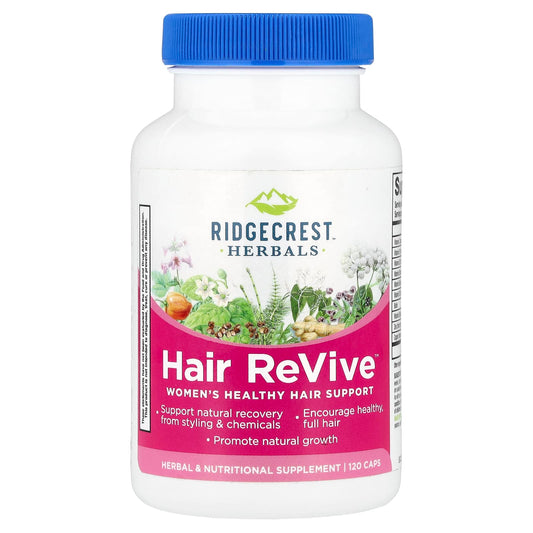 RidgeCrest Herbals Hair ReVive, 120 Capsules