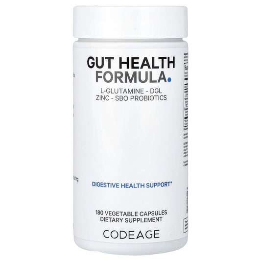 Codeage Gut Health Formula, 180 Vegetable Capsules