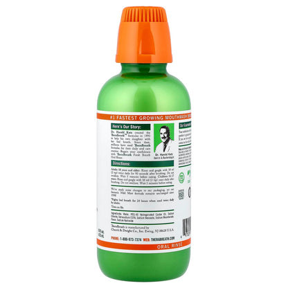 TheraBreath Fresh Breath Mouthwash, Mild Mint, 473 ml (16 fl oz) - view 2