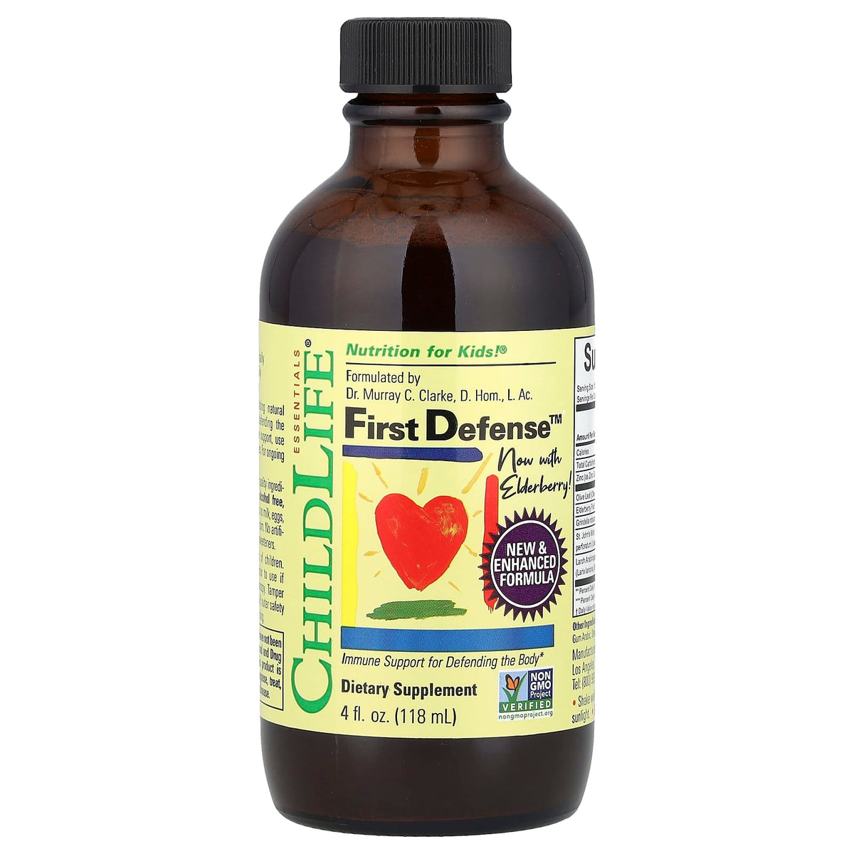 ChildLife Essentials First Defense Liquid Supplement, 118 ml (4 fl oz)