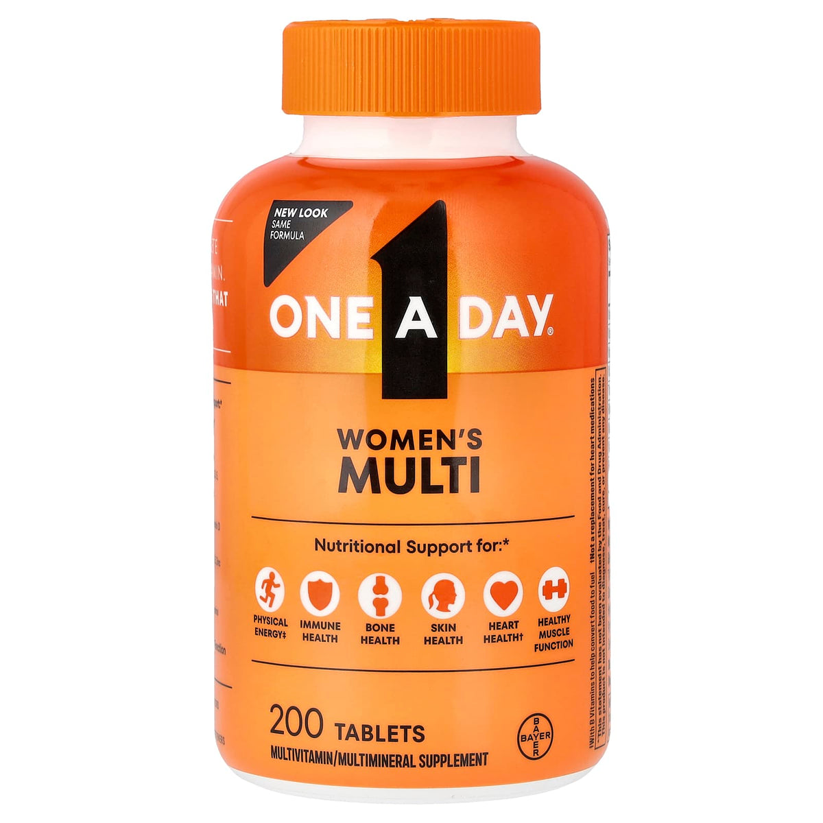 One-A-Day Women's Multi, 200 Tablets — product view