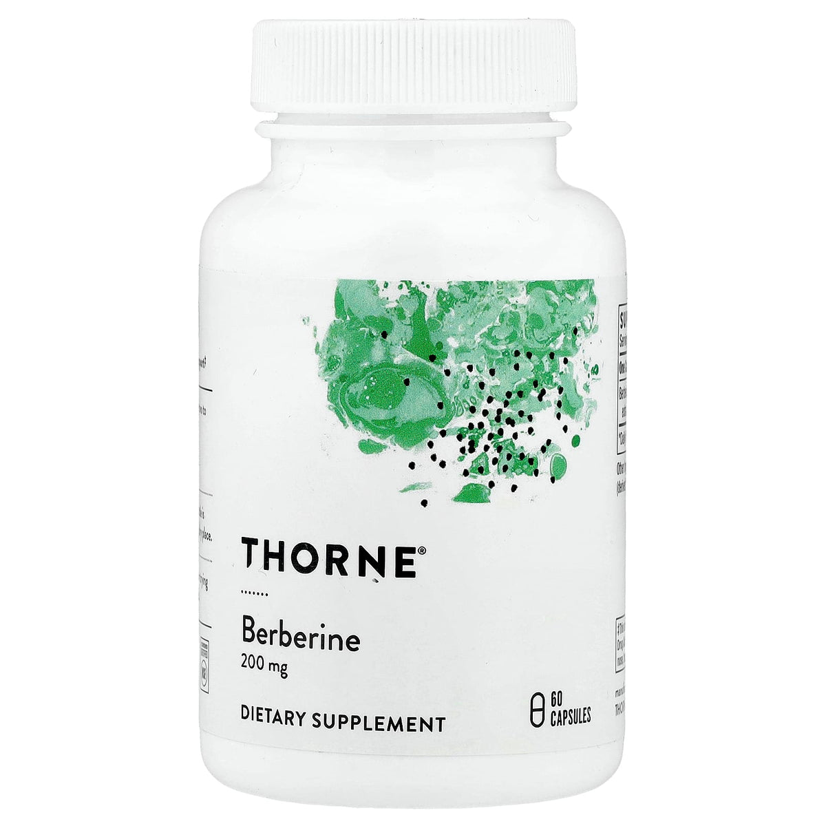 Thorne Berberine, 200 mg, 60 Capsules