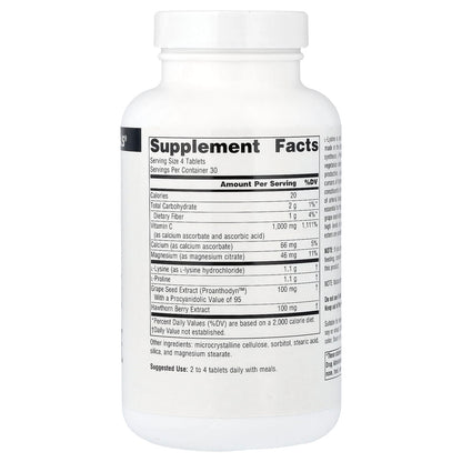 Source Naturals Proline & Lysine, 120 Tablets - view 2