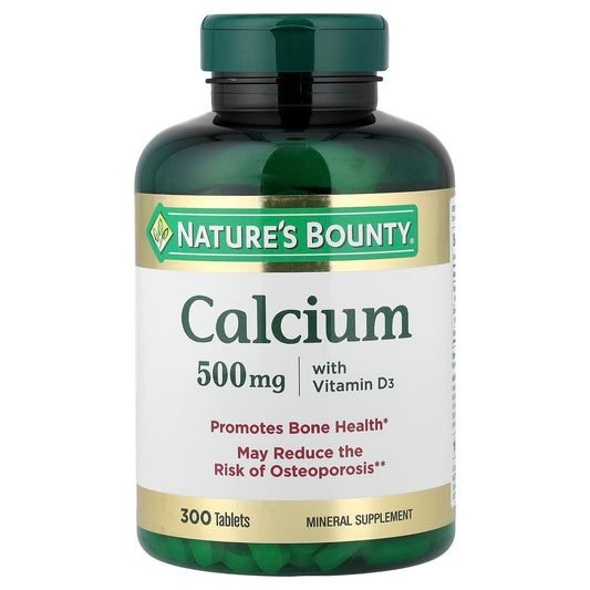 Nature's Bounty Calcium with Vitamin D3, 300 Tablets
