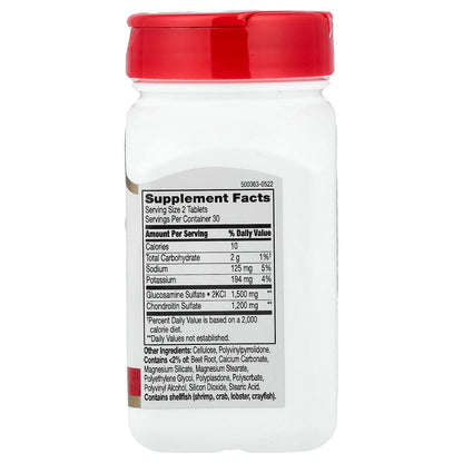 21st Century Glucosamine/Chondroitin Sulphate, 60 Tablets - view 2