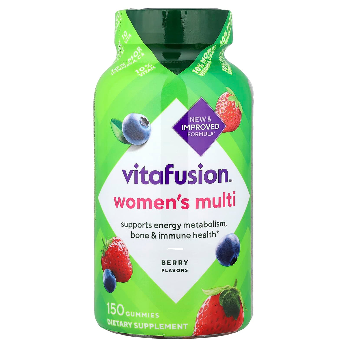 VitaFusion Women's Multi Gummy, Berry, 150 Gummies