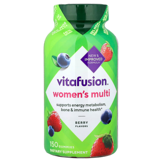 VitaFusion Women's Multi Gummy, Berry, 150 Gummies