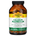 Country Life Target-Mins Calcium Magnesium with Vitamin D, 240 Vegan Capsules