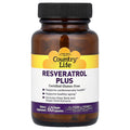 Country Life Resveratrol Plus, 60 Vegan Capsules