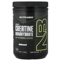 NutraBio Micronized Creatine Monohydrate, Unflavored, 500 g (1.1 lb)
